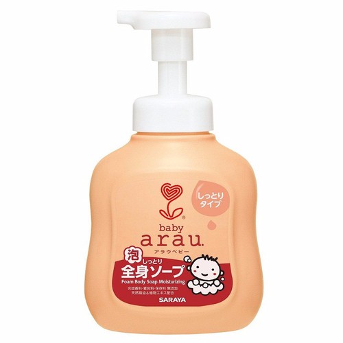 4973512258022 TOKYO SARAYA- Sữa tắm gội thảo mộc êm dịu cho bé Arau Baby (Chai 450ml)